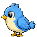 Oiseau bleu